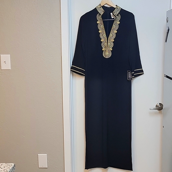 NicoBlu | Noor Kaftan Embellished Resortwear - Picture 2 of 15